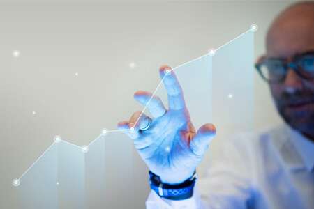 graph of market analysis